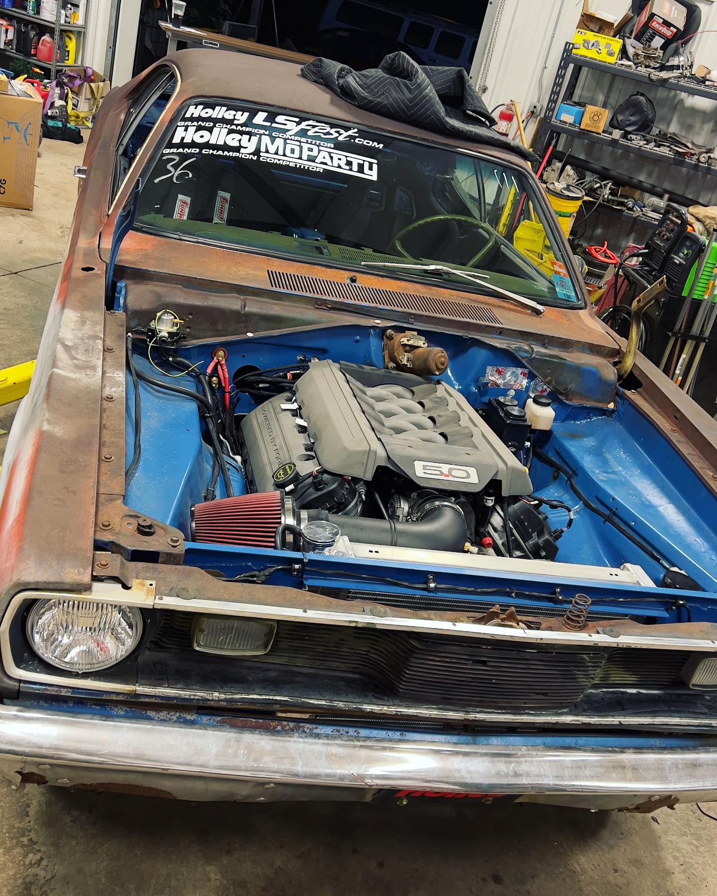 World first A-body Mopar with a... - The Questionable Garage