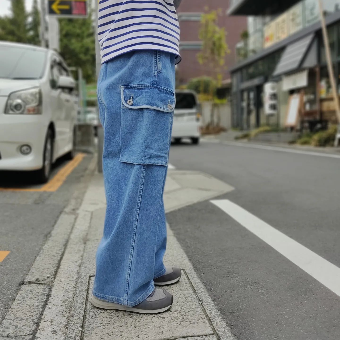 ARMYTWILL】 12oz デニム カーゴパンツ 50年代のオランダ軍カーゴ 
