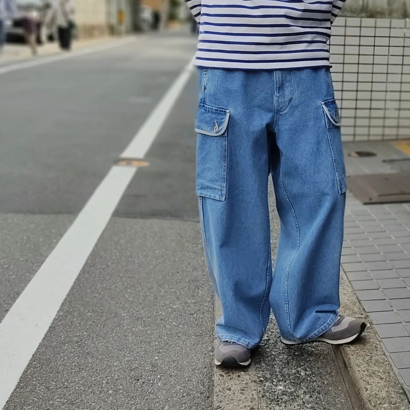 ARMYTWILL】 12oz デニム カーゴパンツ 50年代のオランダ軍カーゴ 