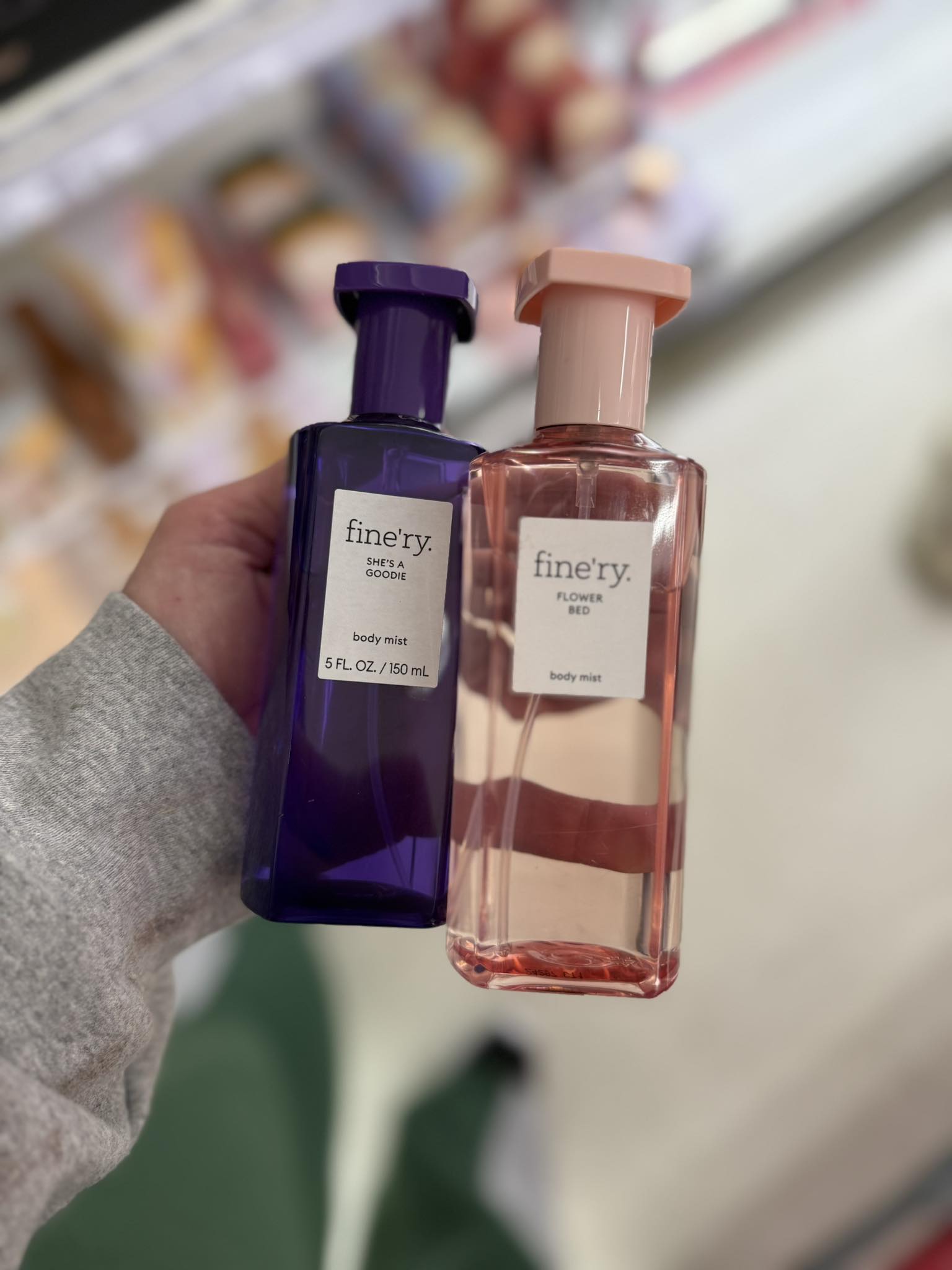 Caroline Herrera “Good Girl” & Chanel “Chance” Dupes. Target has a collection of sprays, perfumes, and candles that are dupes to designer perfumes. Lyd got these two