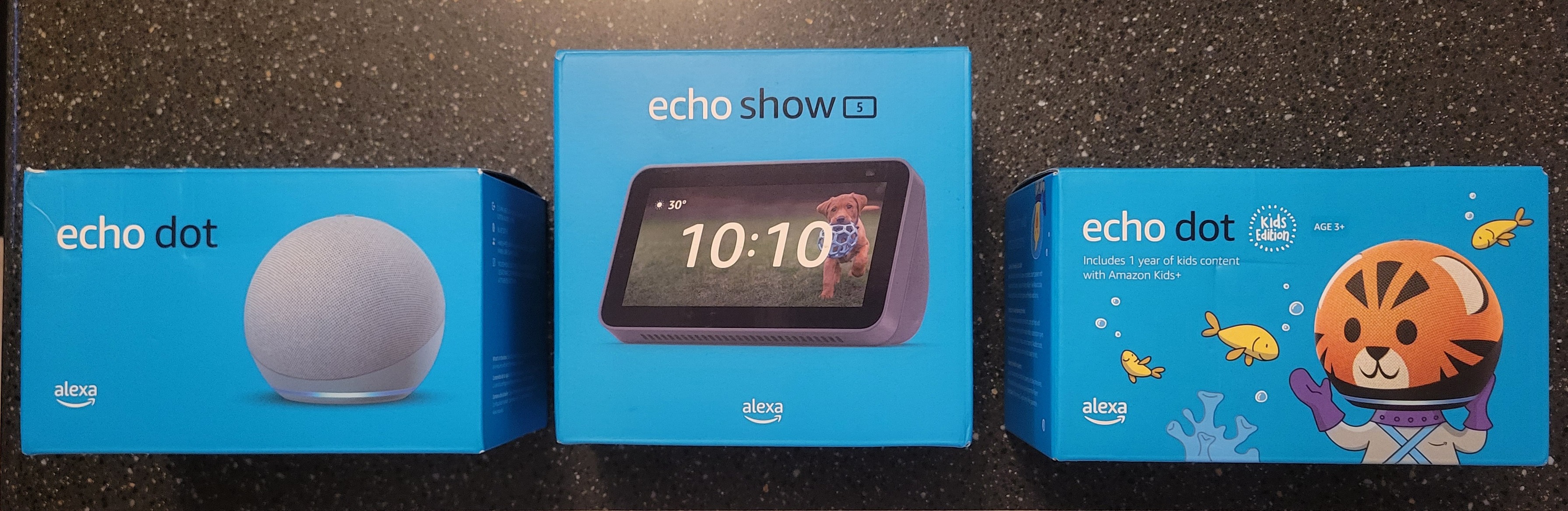 Echo Dot 4th Gen with Clock vs Echo Show 5