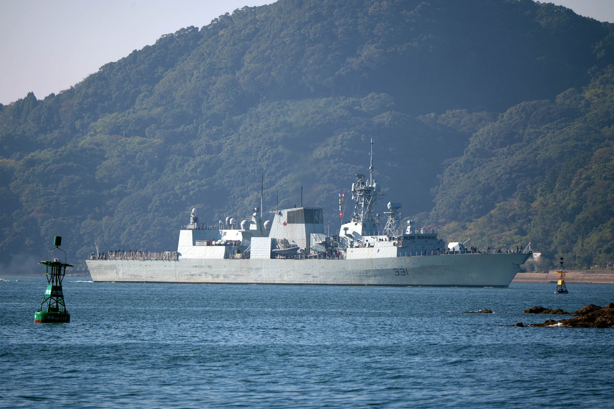Ready - HMCS Vancouver, 5 November 2023 Photo: Hiroshi miyaji ...