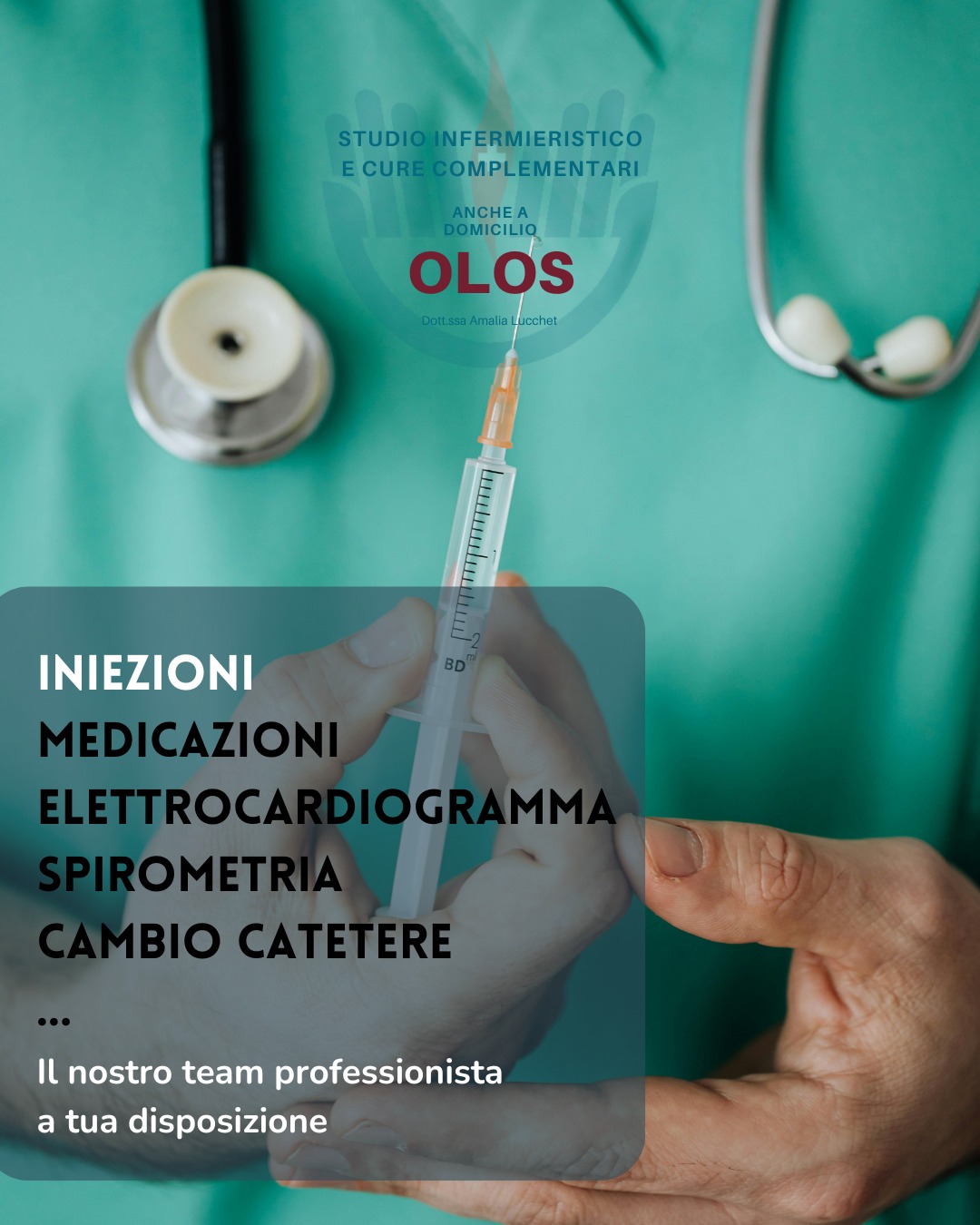💉 Iniezioni, medicazioni,... - Studio Infermieristico Olos | Facebook
