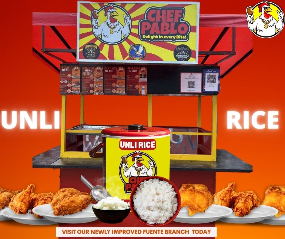 Chef Pablo - 🍛🔥 UNLI RICE, UNLI SATISFACTION—NOW AT CHEF... | Facebook