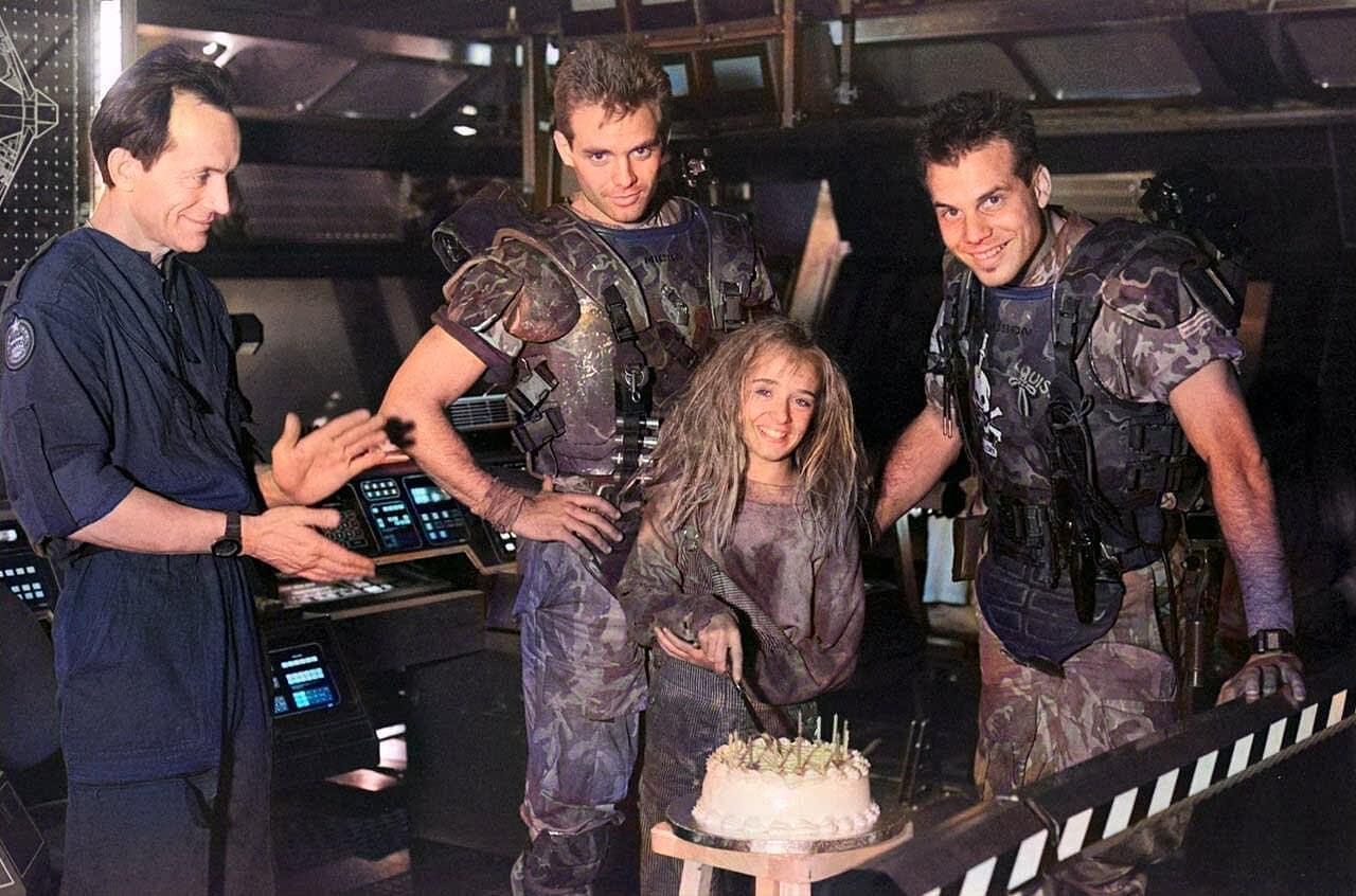 Behind the Scenes - Aliens - 1986 Celebrating the birthday of
