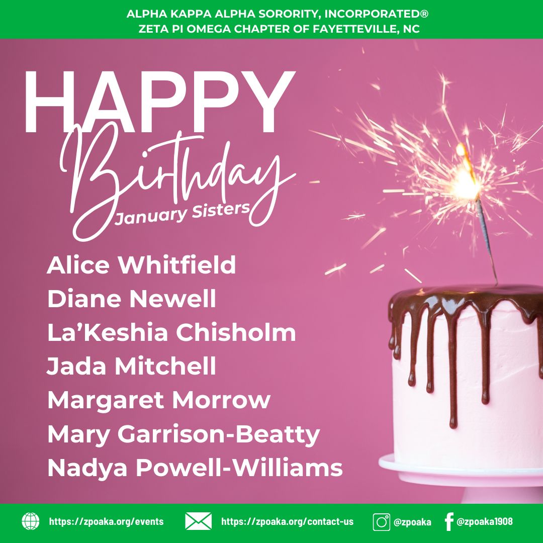 Alpha - Happy Birthday to our incredible chapter members! 🎉🎂 Wishing ...