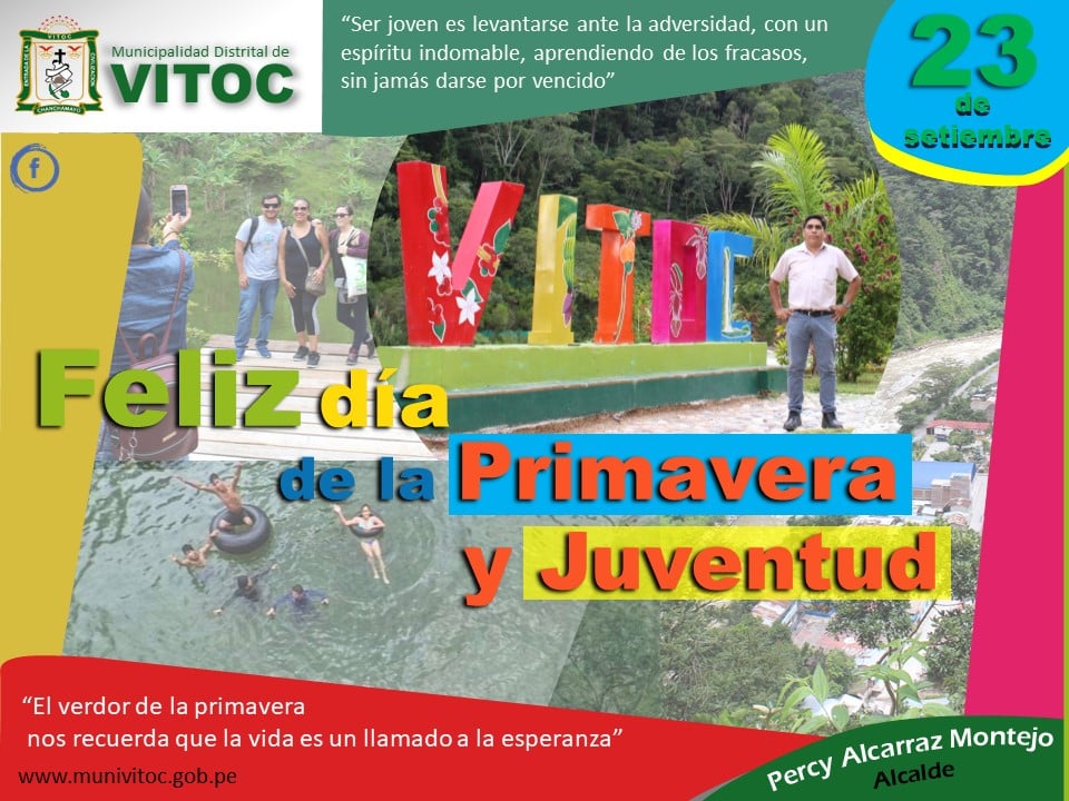 | Cada 23 de... - Municipalidad Distrital de Vitoc | Facebook