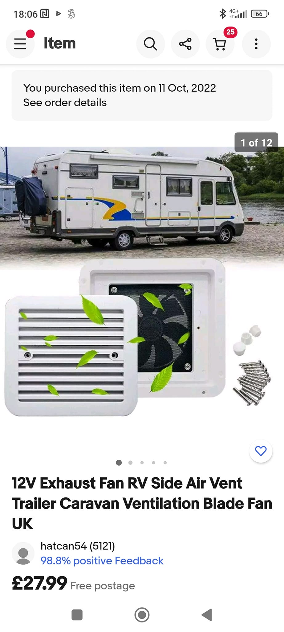 Ford Transit Camper | Fitted this extractor fan to my camper and I have ...