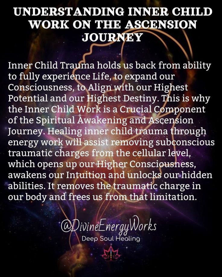 Cosmic - Here's a deeper dive into inner child work from a spiritual ...