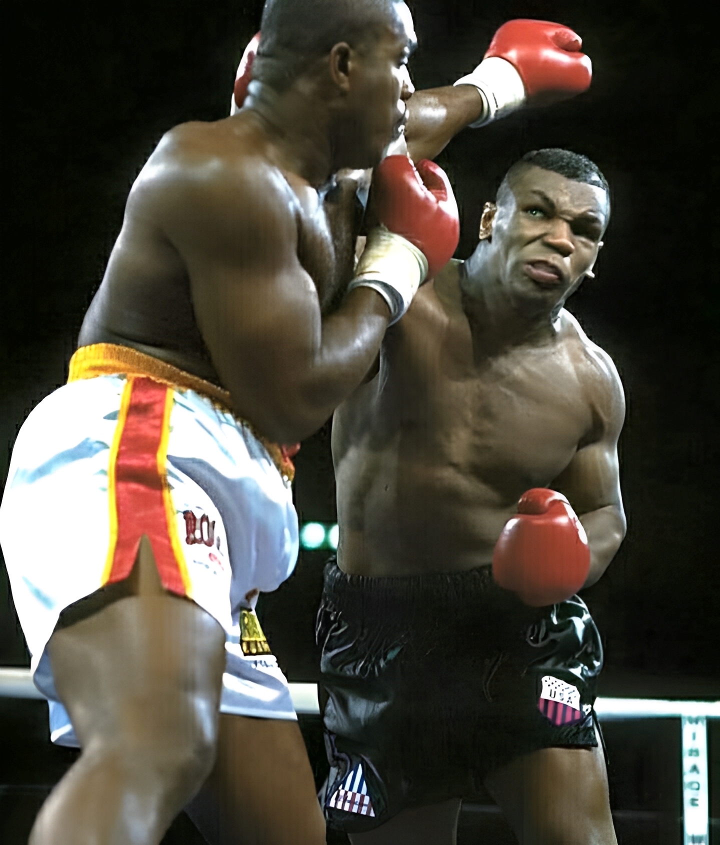World - 💥 When Iron met Razor. 💥 Two of the most dangerous punchers of ...