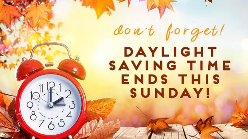 International - This Sunday morning (2am), don’t forget to fall back ...