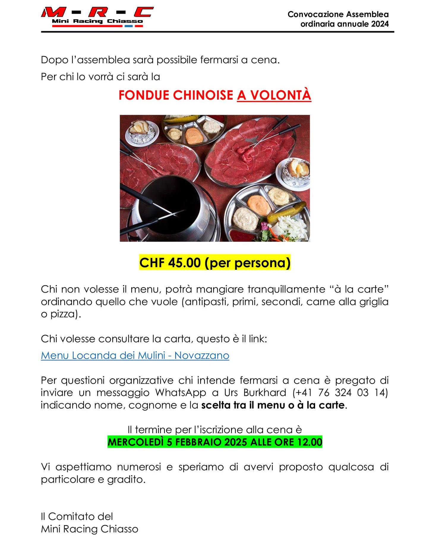 Mini Racing Chiasso