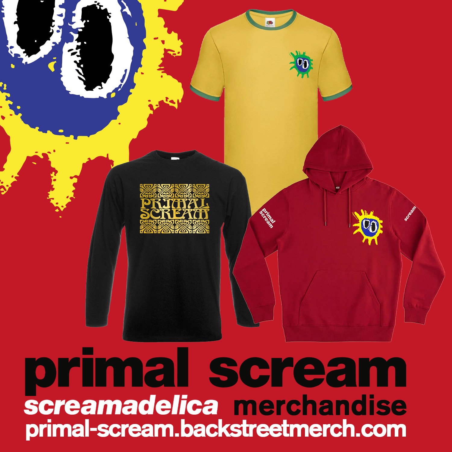 Screamadelica Tシャツ＆アートブックLPレコードセット Screamadelica Tシャツ＆アートブックLPレコードセット