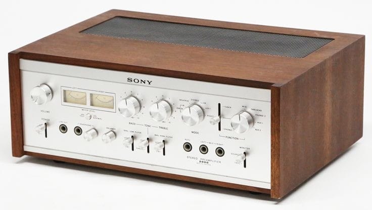 Sony TA-2000 Stereo Pre Amplifier (1968-71)