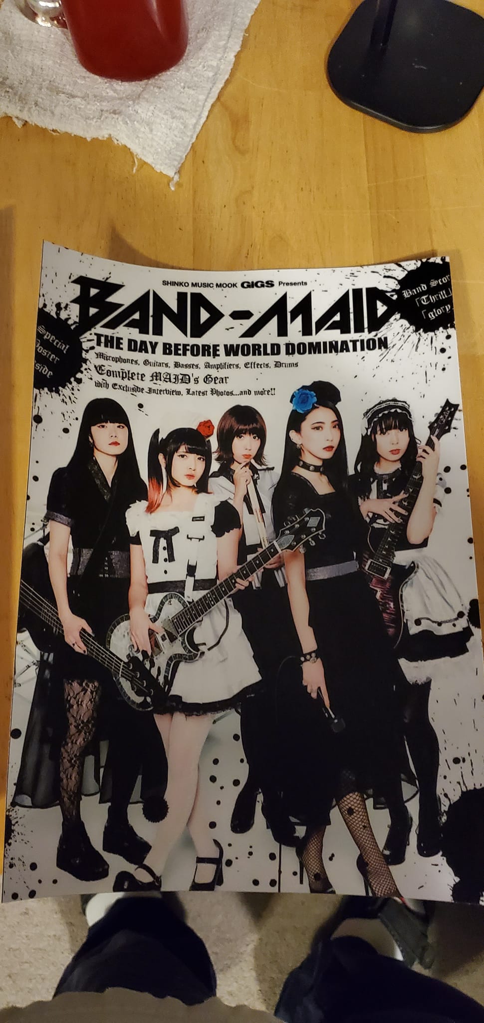 Band-maid A2 and B2 posters collection