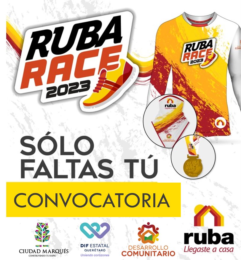 Ruba - ¡Prepárate! La edición 2023 de la Ruba Race Querétaro está muy ...