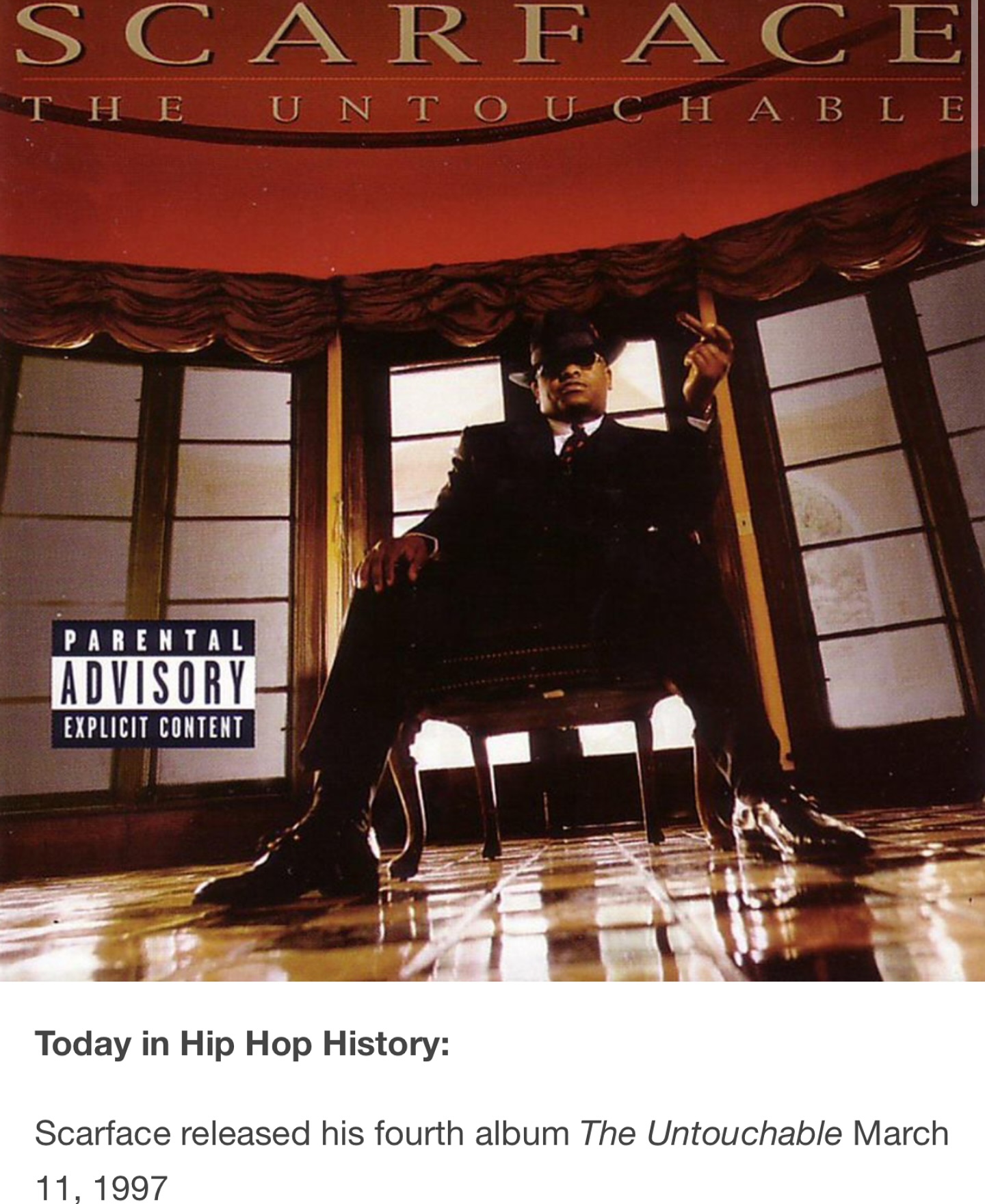 Scarface released his FOURTH album 