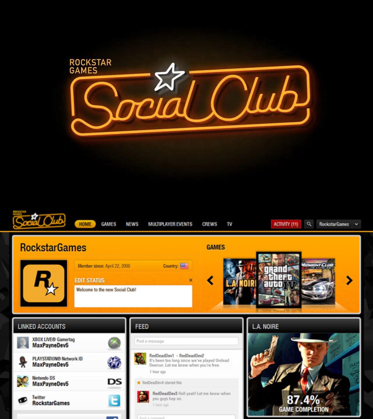 rockstar games social club