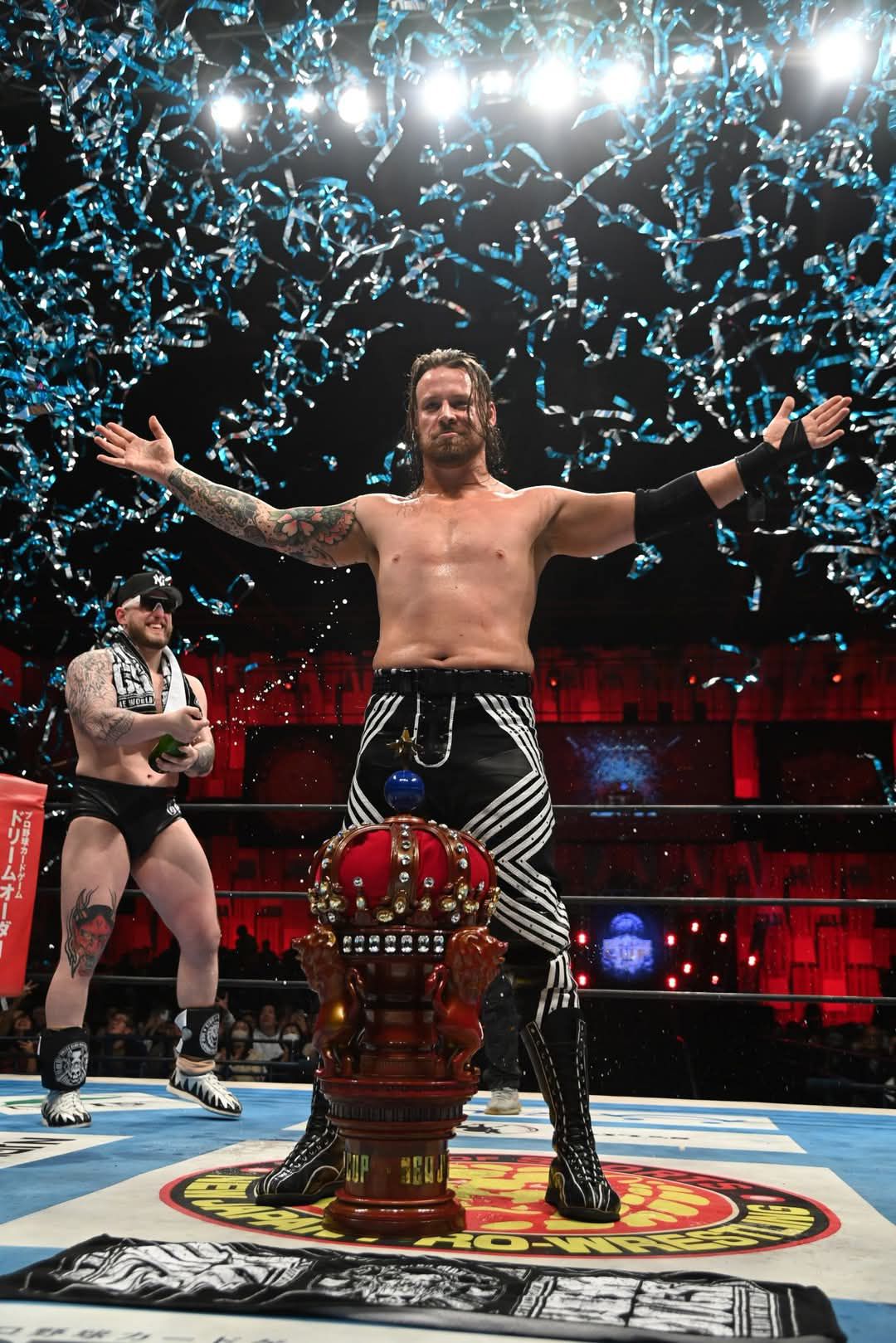 The 2025 New Japan Cup Winner: David Finlay 🏆🏆🏆 #njcup