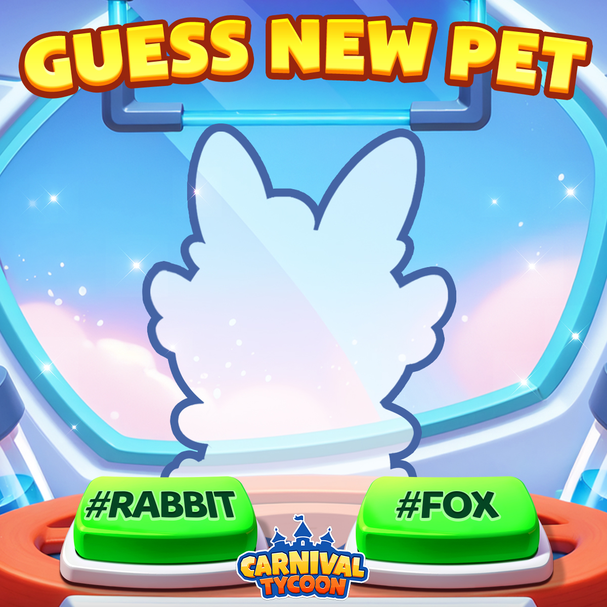 Carnival - 🐰Yes, I'm rabbit!🐰 🎁 https://CarnivalTycoon.me/f3fd9 ...