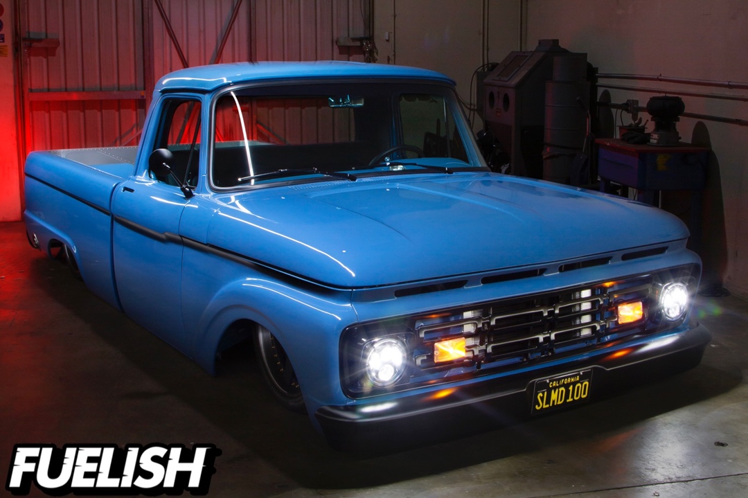 Fuelish Media - This Ford F100 is completely slammed! The...