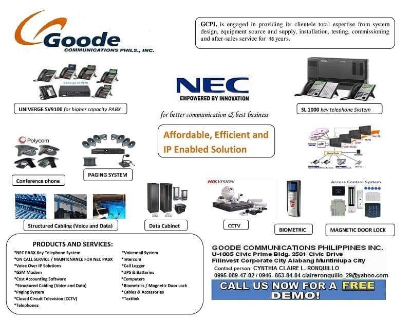 GOODE Communications Phil's. Inc.