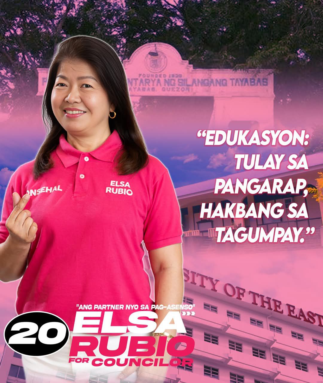 Konsehala - “Lahat ng tagumpay ay may pinagmulan — at para kay ...