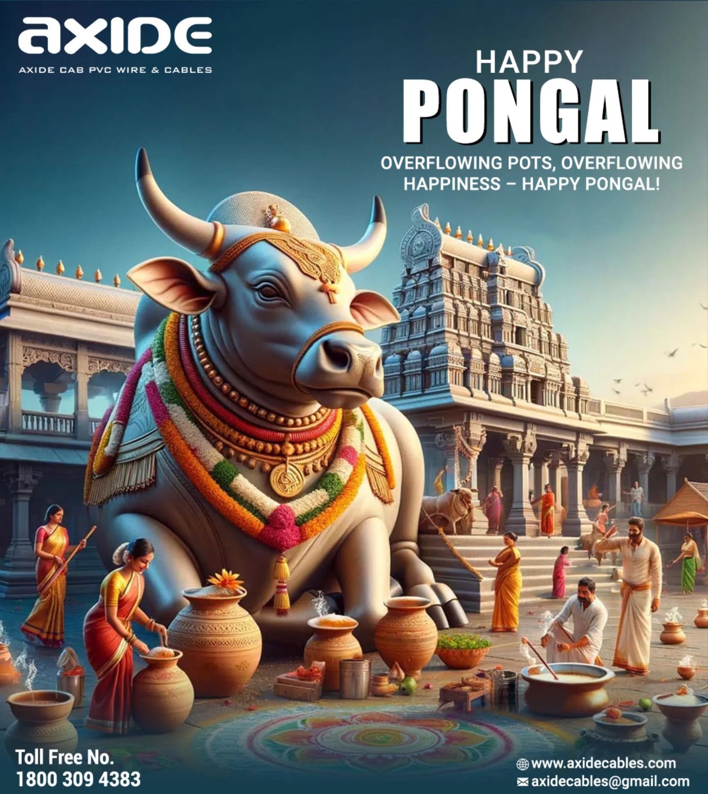 Axide - 🌾☀️ Celebrate the Spirit of Pongal! 🥥 .. .. .. This Pongal, let ...