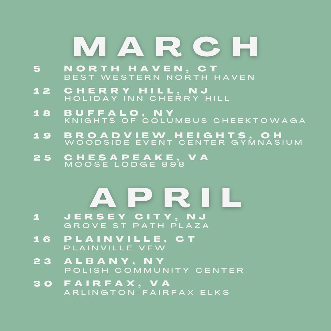 Record Riots - Our 2023 schedule is here! Where will we be... | Facebook