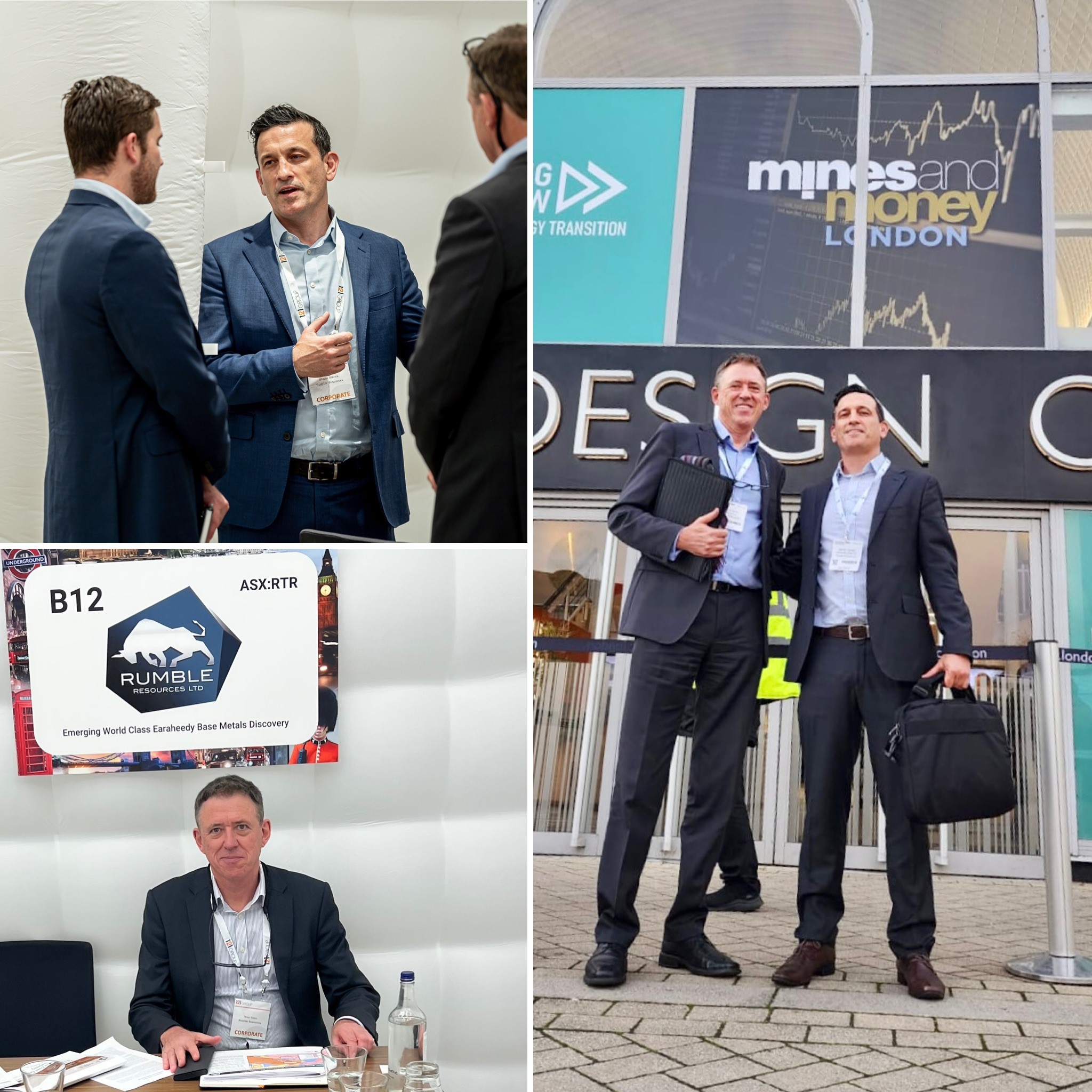 Our MD Shane Sikora & NED Peter... - Rumble Resources Ltd