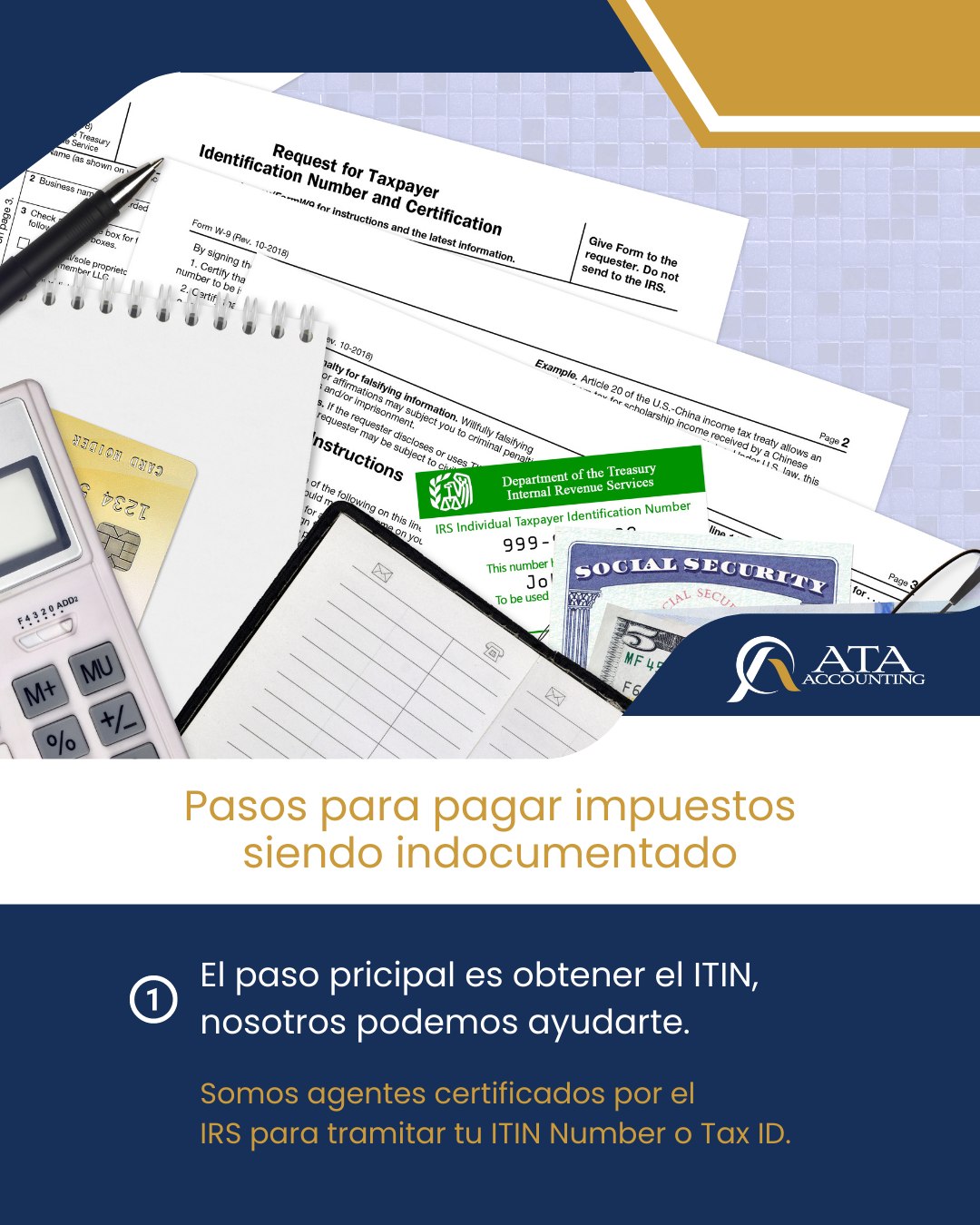 Conoce los pasos... - ATA LLC. Accounting & Tax Assistance. | Facebook