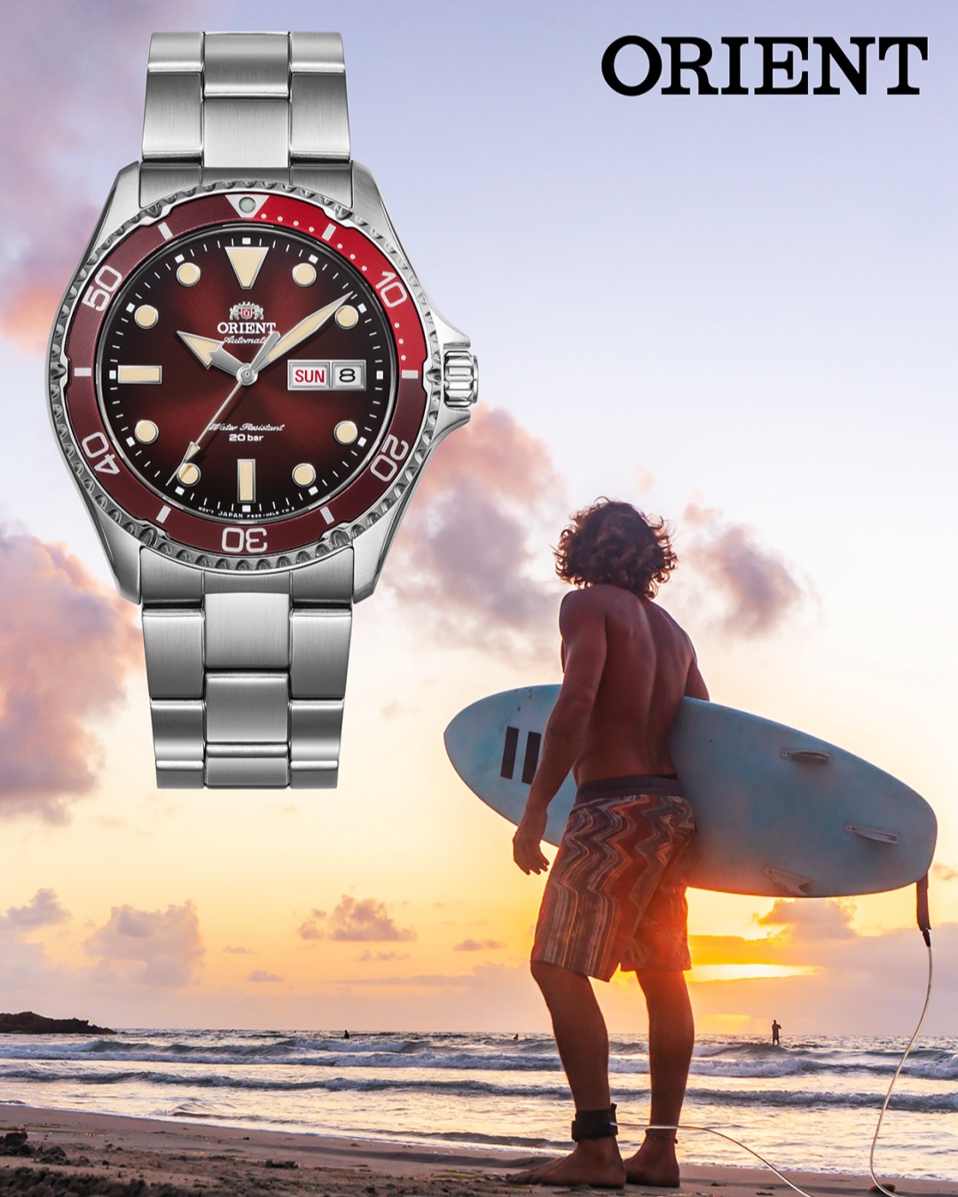 Solar Time - ORIENT new vintage-inspired diver design with...