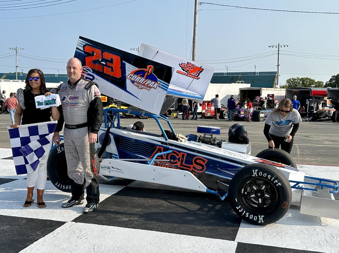 Oswego Speedway - Jason Spaulding WINS the J&S Paving 350...