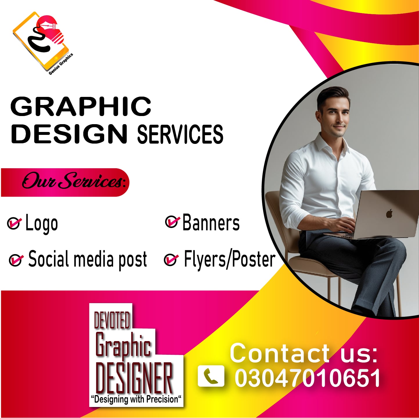 Genius - LOGO Designing - Post Designing - Thumbnail Designing - Poster ...