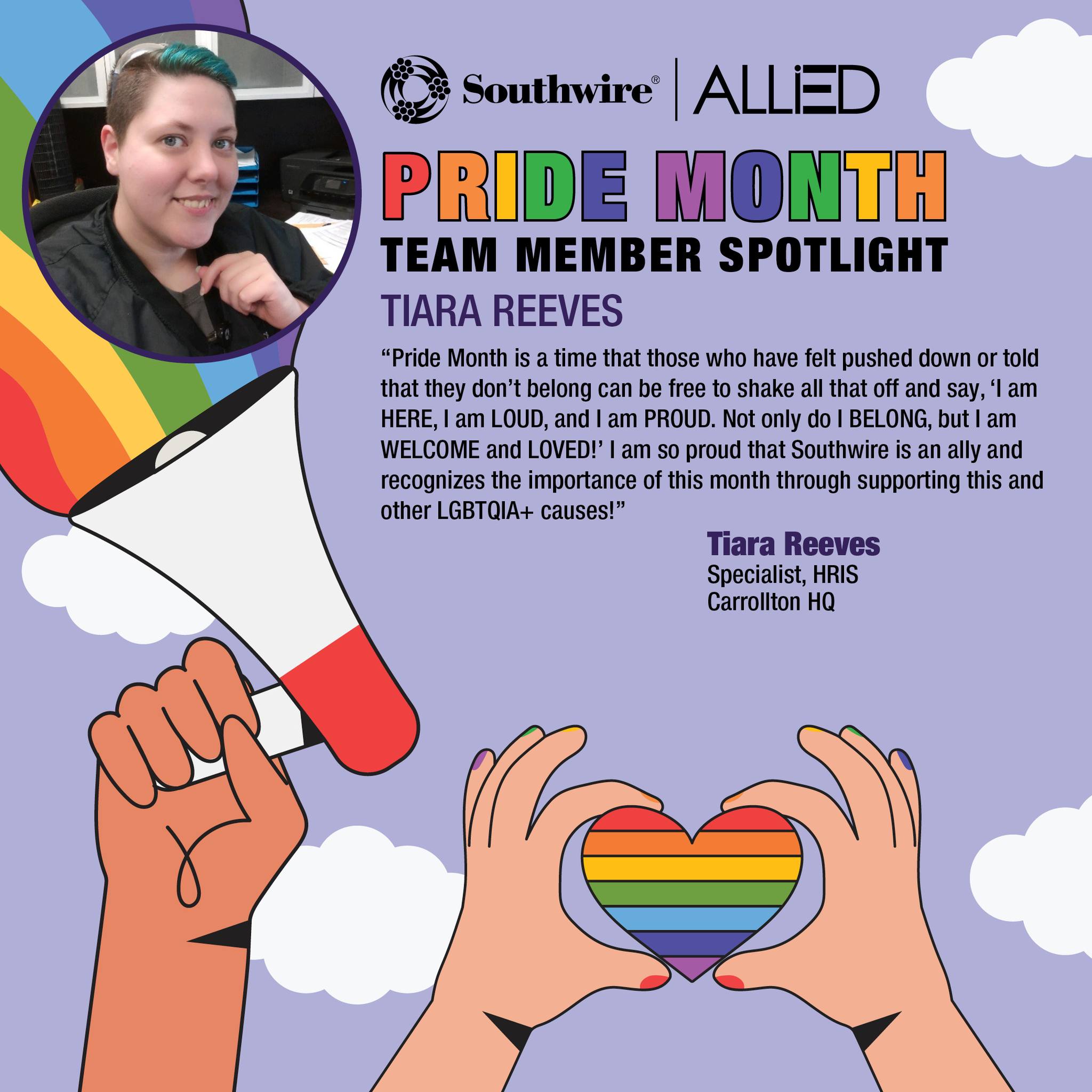 Southwire - Celebrate Pride Month with Tiara Reeves! Southwire is ...