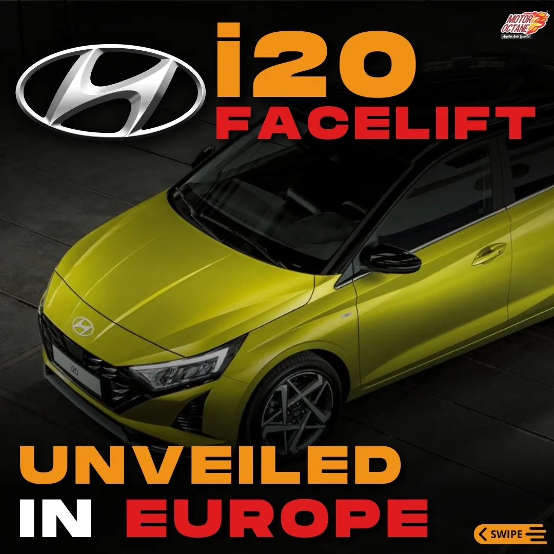 MotorOctane - The Hyundai i20 Facelift UNVEILED In Europe!... | Facebook