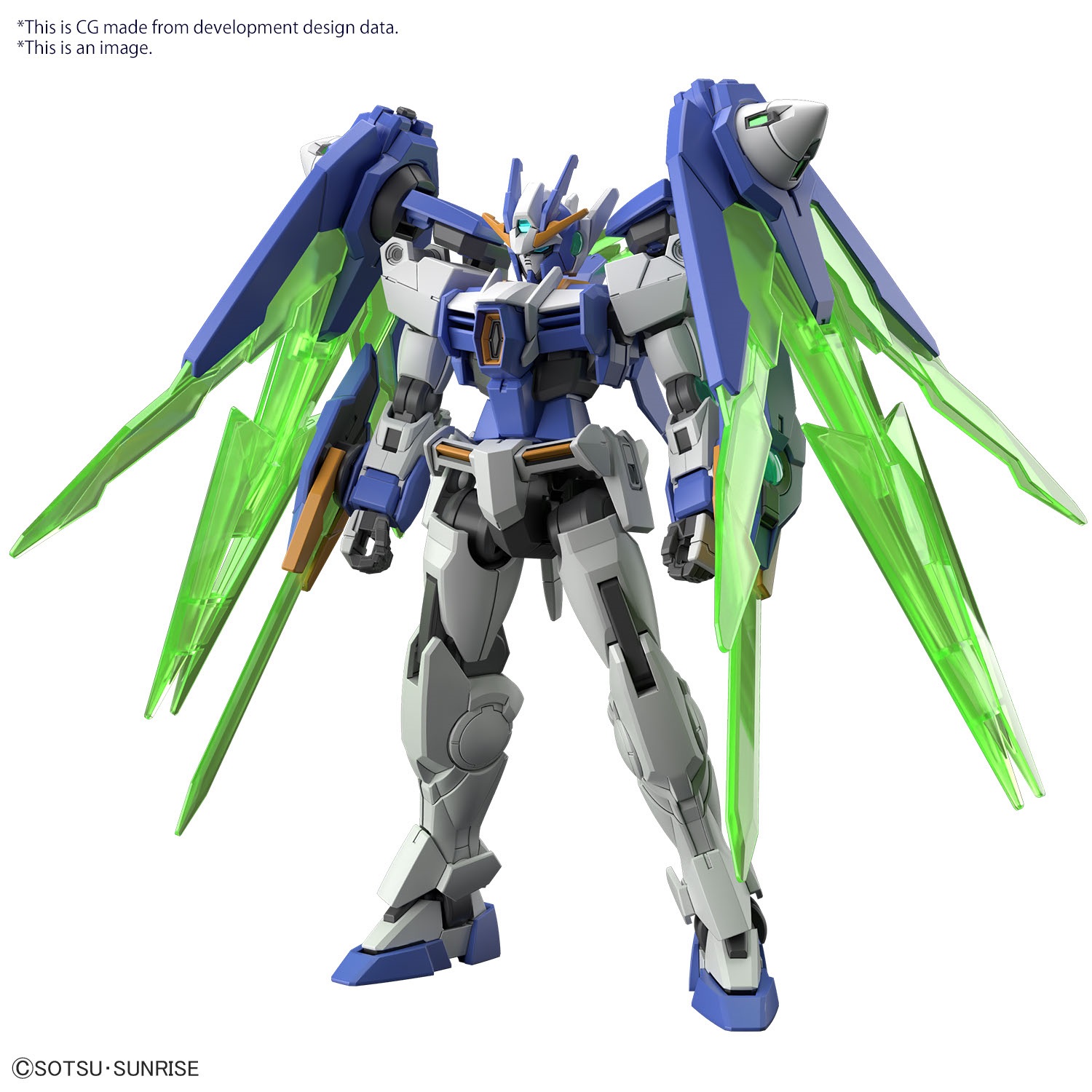 Gundam HG 1/144 Transient Gundam Glacier - Kit De Construction Bandai, Hauteur 12,7 Cm