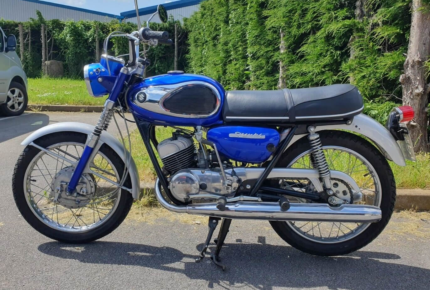 Ad: 1968 Suzuki T200 Invader - 'only done 7900 miles' On eBay here