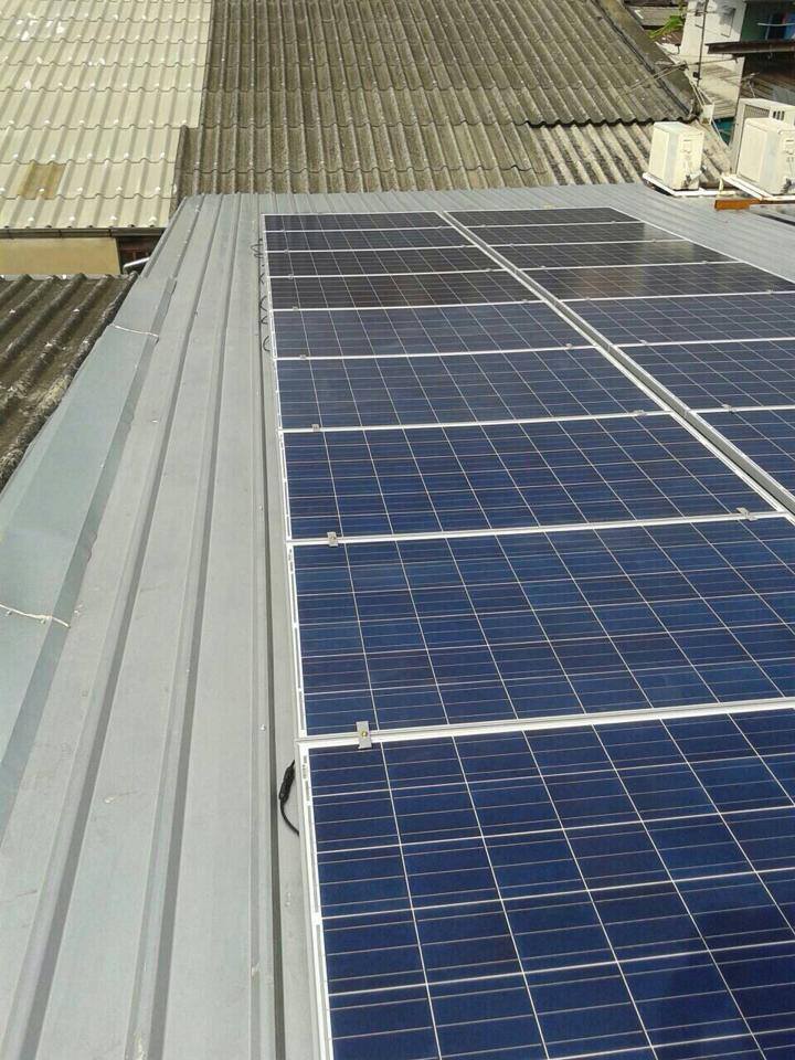 งานติดตั้งโซล่ารูฟท๊อปเพื่อขายไฟให้กับการไฟฟ้าในเขต กฟน ขนาด 10 ...