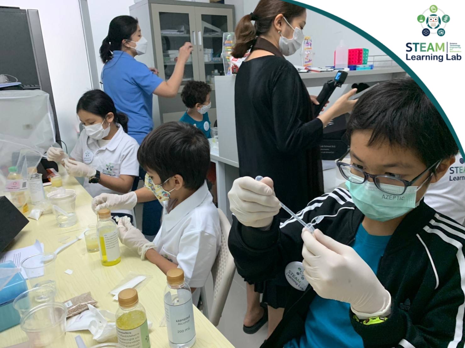 Steam at science lab for DNA... - STEAM Learning Lab at OSB | Facebook