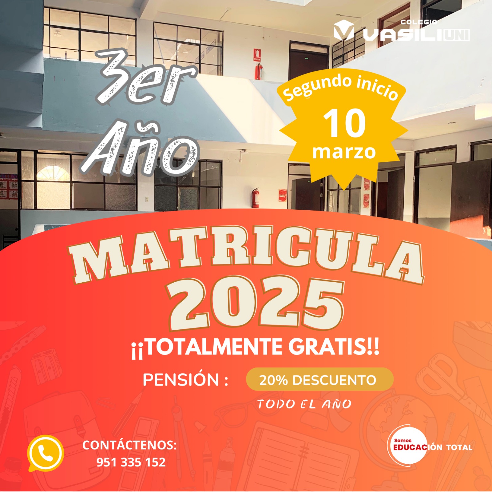 Colegio Vasili UNI - SMP - 📍🔎Aprovecha los grandes beneficios en el ...
