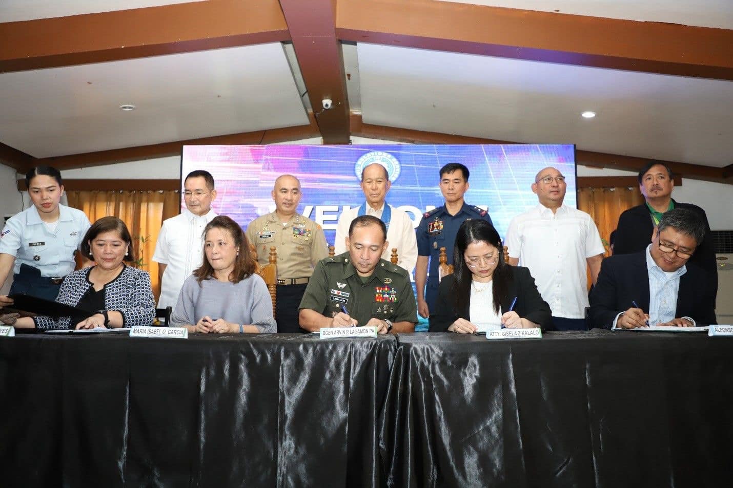 Armed - PRESS RELEASE | MOA Signing for Bantayog ng Kabayanihan CAMP ...