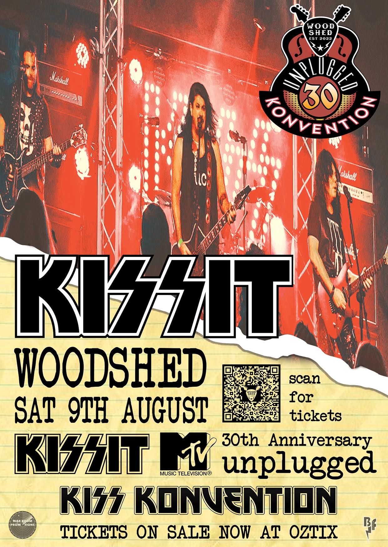 D-DAY! 'PERTH SANTA DEVIL'S KISS CONCERT