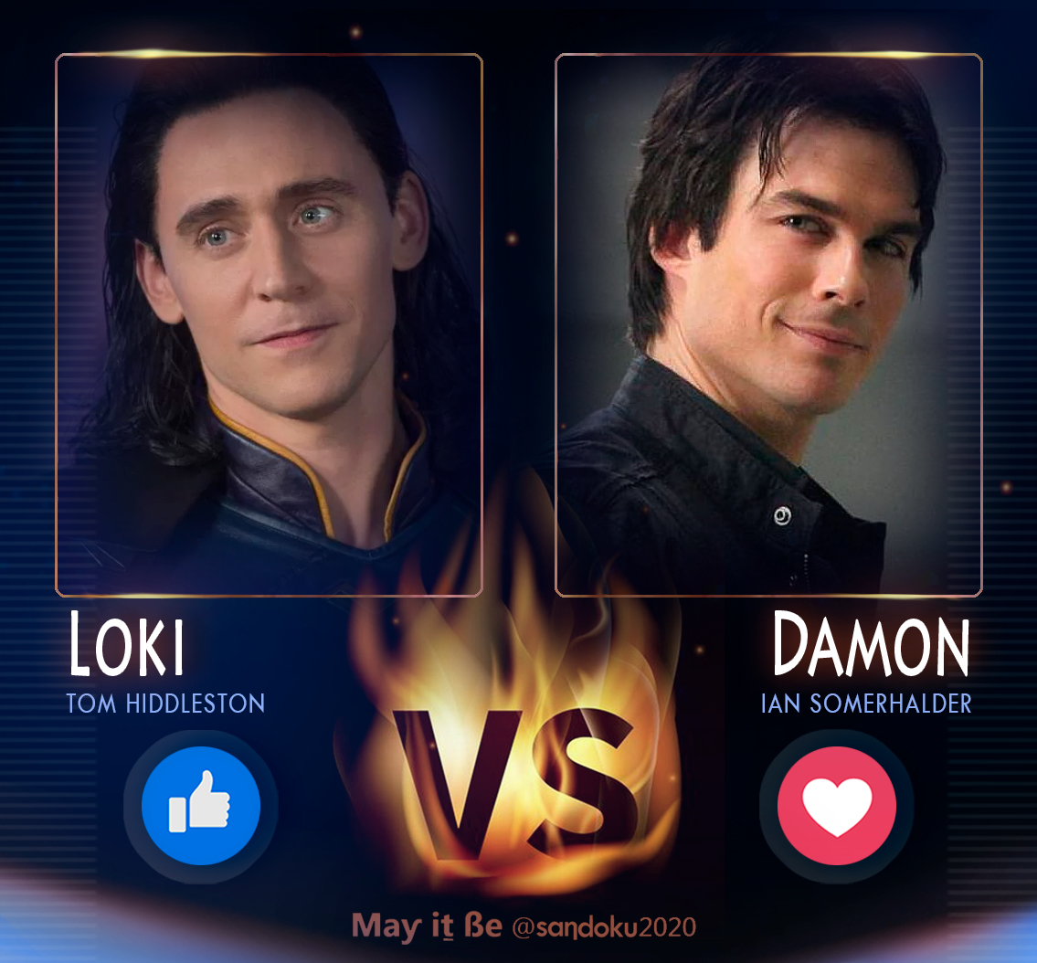 Maƴ iṯ ße - Loki #marvel vs Damon #thevampirediaries 🤩 😍 🤩 Take a deep ...