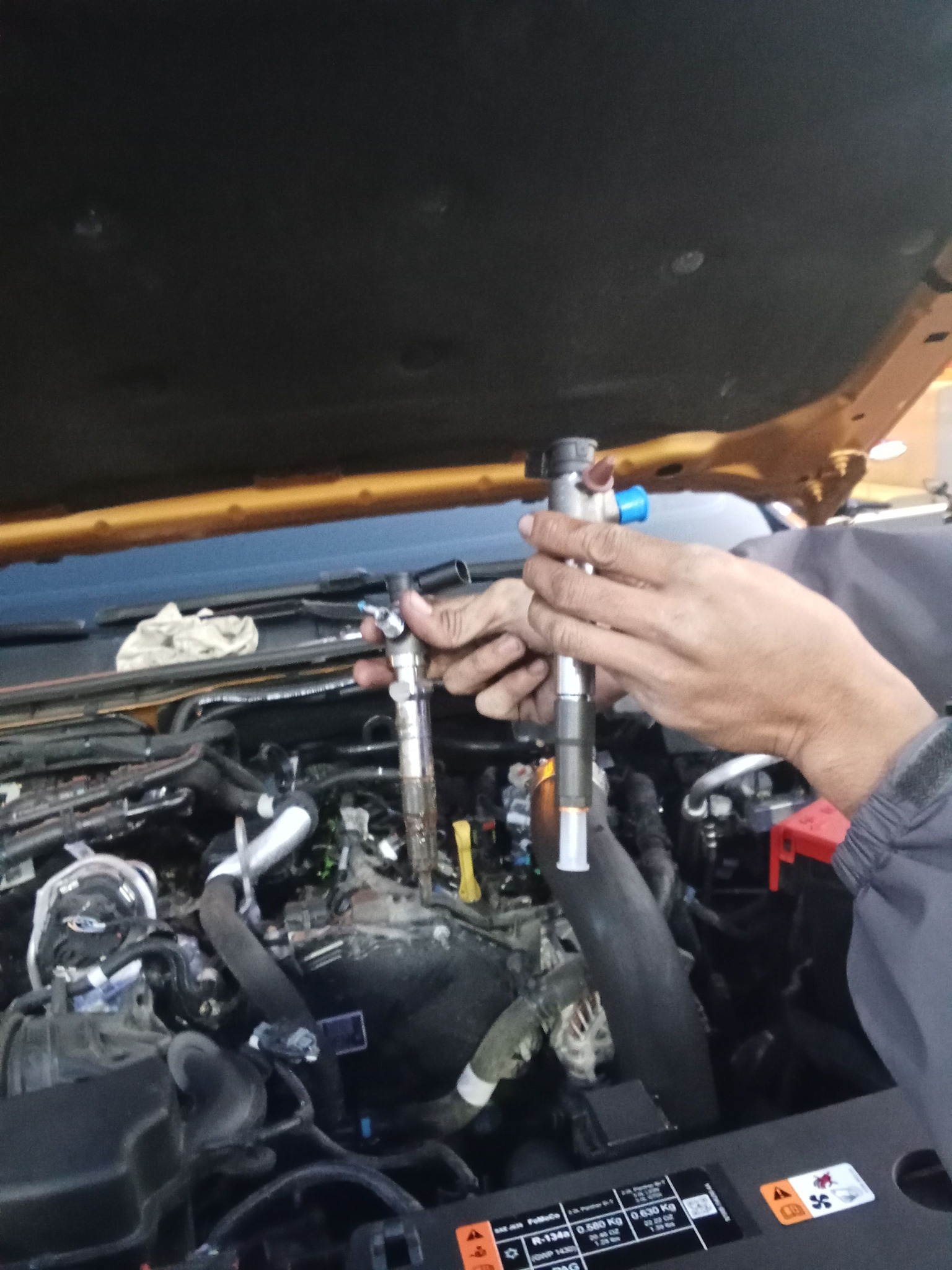 Nen - Ford ranger Next gen Replaced injector Performed Injector Coding ...