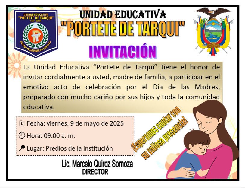 Unidad Educativa Portete de Tarqui - 13h00214