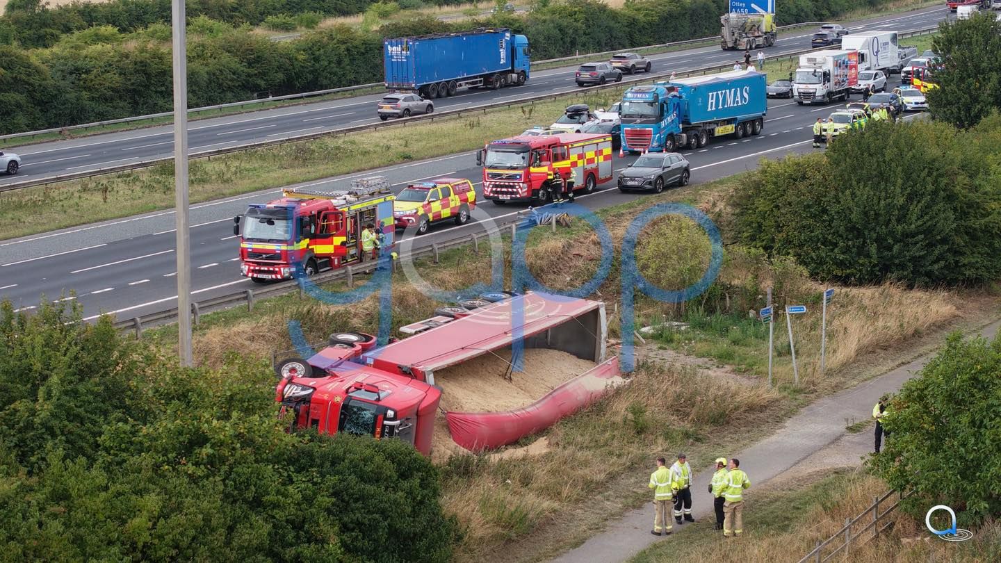 YappApp - Lorry Driver Dies in A1(M) Southbound Crash... | Facebook
