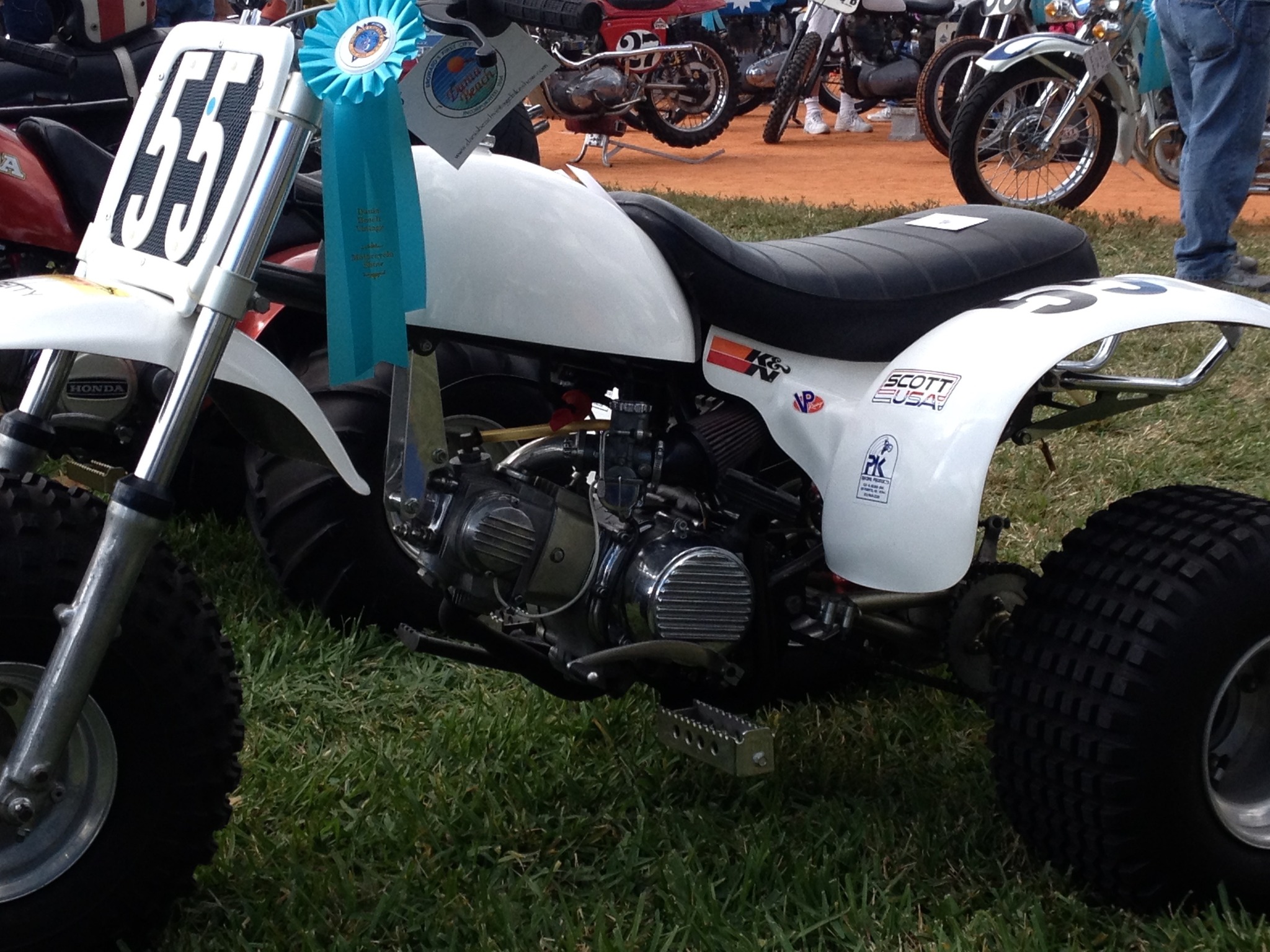 1976 ATC90 with 180cc Helm and Son Motor and Dickson Full