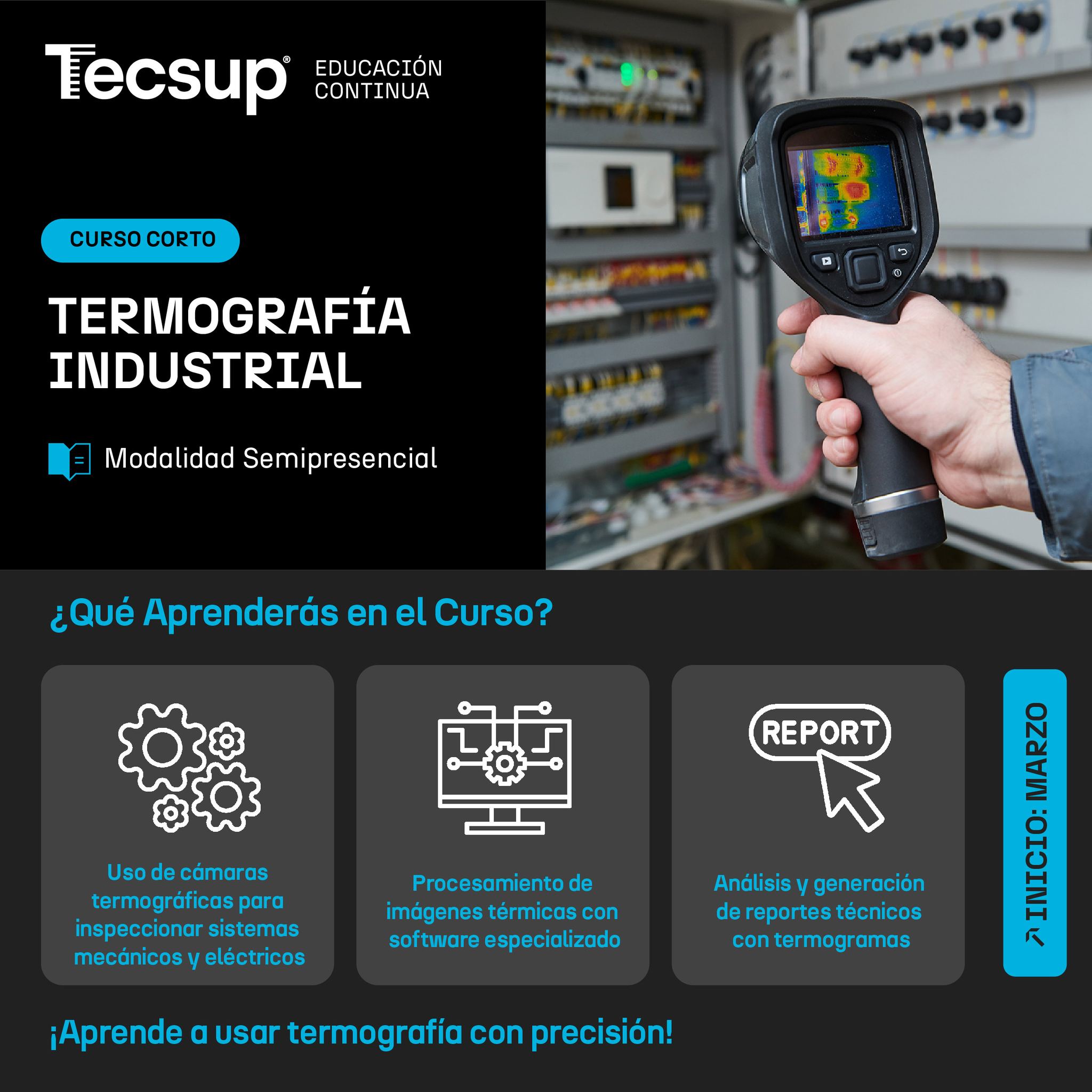 Tecsup - 🔥 Explora nuevas dimensiones con el curso de Termografía ...