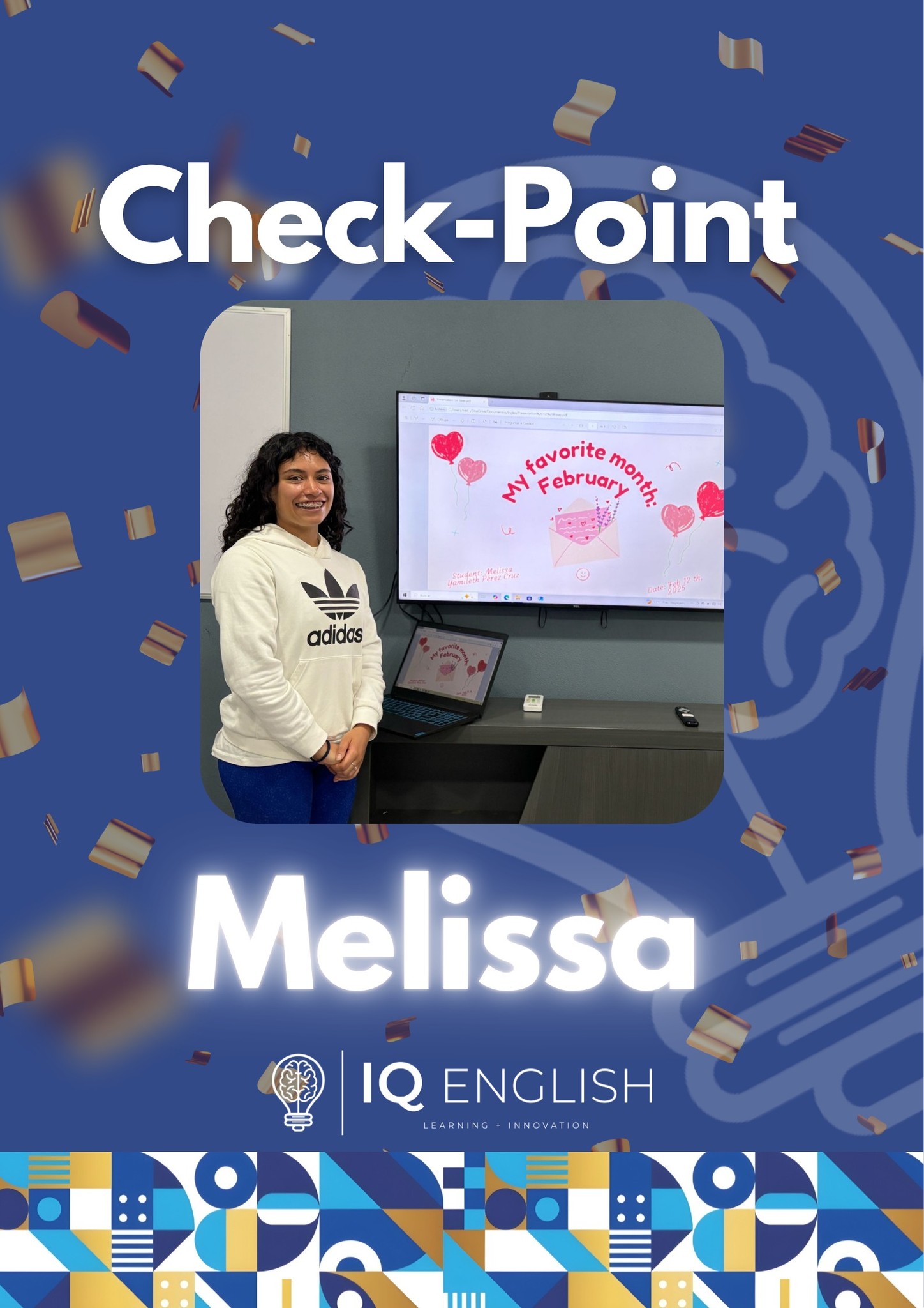 IQ - 🎉 ¡Gran trabajo, Melissa! 🎉 Tu presentación de Check Point sobre ...